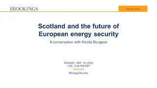 Scotland and the future of European energy security