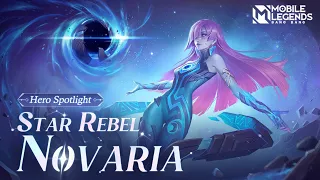 Hero Spotlight | Novaria | Star Rebel | Mobile Legends: Bang Bang