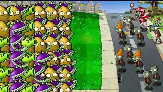 Speedruns are brutal Best strategy Plants vs Zombies all survival day