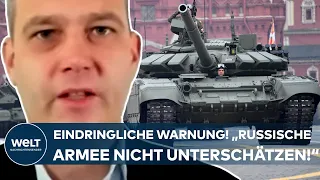 UKRAINE-KRIEG: Eindringliche Warnung! "Man sollte die russische Armee nicht unterschätzen"