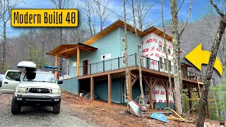 Modern Home Build | 40 | Back At the Build!