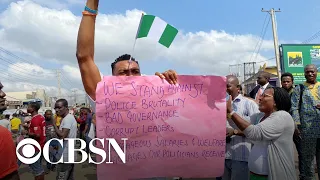 Nigerian forces accused of shooting & killing anti-police-brutality protesters