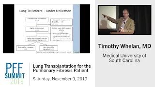 Lung Transplantation for the Pulmonary Fibrosis Patient | Timothy Whelan, MD