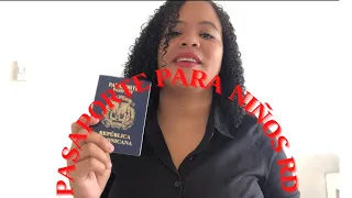 👦🏽👧🏻como sacar pasaporte para menor de edad Dominicano [5 PASOS] #pasaportes #rd