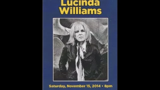 Lucinda Williams 2014 11 14 Scottish Rite Auditorium Collingswood NJ