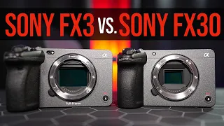 Sony FX3 vs Sony FX30: The Choice is EASY!