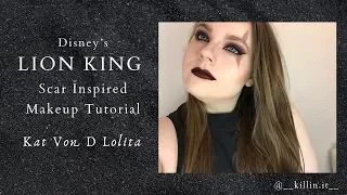 Disney's Lion King Scar Inspired Makeup Tutorial | __killin.it__