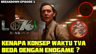 KENAPA KONSEP WAKTU TVA BEDA DENGAN ENDGAME ?  | LOKI S2 EPISODE 1 BREAKDOWN