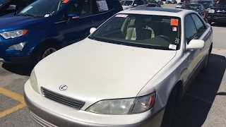 1997 1998 1999 Lexus ES300 Walkaround Test Drive Review POV auction