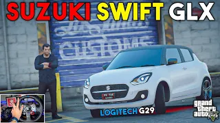 MICHAEL TESTING SUZUKI SWIFT 2022 WITH LOGITECH G29 STEERING WHEEL | GTA 5 |