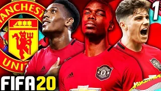 FIFA 20 MANCHESTER UNITED CAREER MODE #1 - REVIVING THE RED DEVILS! £170 MILLION TO SPEND!!!