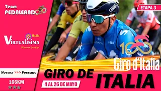 EN VIVO  Etapa 3 Giro de Italia 2024 | POGACAR - NAIRO - RUBIO - MOLANO - ALAPHILIPPE  #GirodItalia