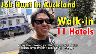 I Walked Into 11 Hotels Looking for Work, and the Result Was Surprising - New Zealand Vlog 17