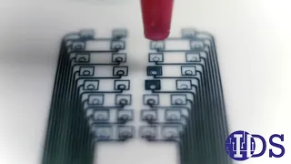 Direct-write printing of high-density interconnects using IDS Nanojet printer