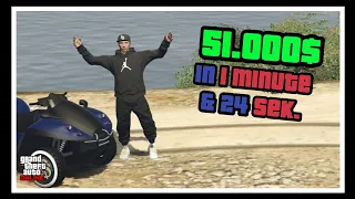 51.000$ in 1 Min. & 24 Sek! (GTA 5 Zeitrennen)