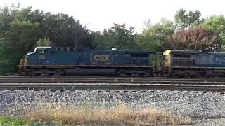 Short Fast CSX Intermodal Train 60P