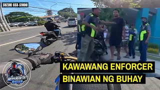 Kawawang Enforcer, Binanatan Ang Pasaway Na Rider,  Gumanti Ang Rider, Isang Buhay Ang Nawala