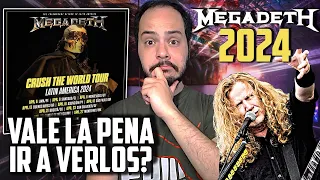 ¿VALE LA PENA ir a ver a MEGADETH en 2024? - Opinión 100% SINCERA