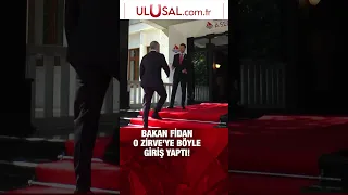 Bakan Fidan GDAÜ Devlet ve Hükümet Başkanları Zirvesi'ne katıldı #hakanfidan #haber #keşfet #shorts