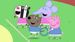 Pink vs Blue Sports Day 🐷💙💗 Peppa Pig Tales