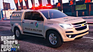 ASSALTO SEGUIDO DE UMA PERSEGUIÇÃO! PMSC - GTA V Rotina Policial - GTA V MOD POLICIA