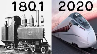 Train evolution 1801 - 2021 || Train Evolution || Train || Evolution || #Evolution_World