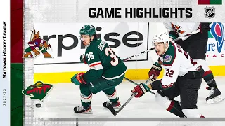 Coyotes @ Wild 1/14 | NHL Highlights 2023