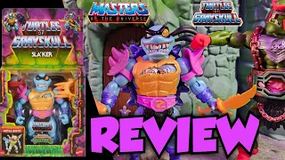 MOTU Origins Turtles of Grayskull Sla'ker REVIEW