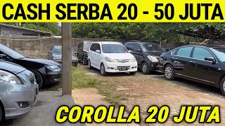 PRABU MOTOR NGAMUK! MOBIL MURAH DIBAWAH 30 JUTA COROLLA TWINCAM 20 JUTA, SIDEKICK ESCUDO 40 JUTA