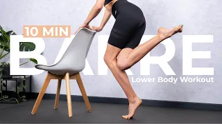 10 MIN LEG WORKOUT - Barre Home Workout