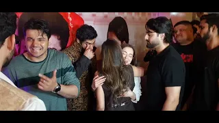 Hania Amir spotted  the film premiere of Poppay ki wedding at karachi cinema || #haniaamir