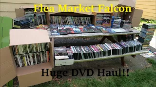 DVD Hunting Amazing Haul! - The Flea Market Falcon