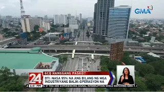 24 Oras: Metro Manila mayors, gustong i-extend ang GCQ hanggang sa katapusan ng taon