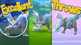 KYUREM Excellent Throws EVERY TIME! How To Get Excellent Throws on KYUREM | Pokémon Go