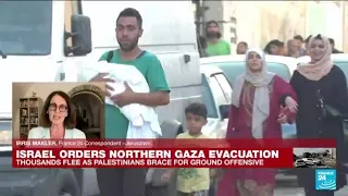 Evacuation of Gaza 'requires pause in bombing, humanitarian corridor' • FRANCE 24 English