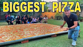 WE MADE BIGGEST PIZZA IN PAKISTAN (FOR EID)