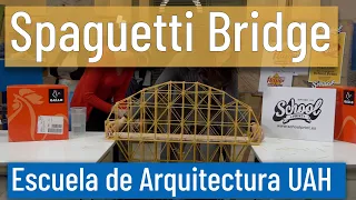 🌉Spaguetti Bridge Contest - Concurso Puentes de Espagueti