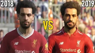 PES 2019 vs PES 2018 Graphics Comparison (PS4 Pro)