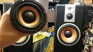 Замена сч в JBL S312 , хорошая идея .  текст