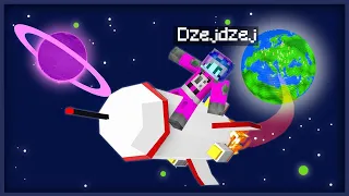 ODKRYŁAM nową PLANETĘ w MINECRAFT! ( lecimy w kosmos! )