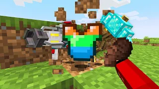 Minecraft, aber ESSEN gibt ZUFÄLLIGE SUPER ITEMS