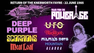 Deep Purple at Knebworth Fayre 1985 - Tales from the PowerAge