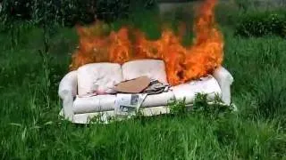 Burning of a Couch