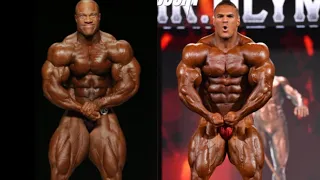 Phil Heath(2013 Mr. Olympia) vs Nick Walker(2022 Mr. Olympia)