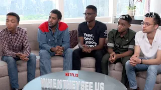 When They See Us: Jharrel Jerome, Caleel Harris, Asante Blackk, Ethan Herisse, Marquis Rodriguez