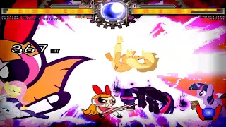 Mugen 1.0 - Blossom (Jp)/UMvC3 Twilight Sparkle Alicorn/NSA vs Applejack/Rarity/Fluttershy