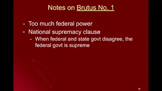 Gov 1.15 - Brutus No. 1