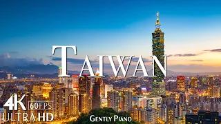 Taiwan 4K 4K Drone Nature Film - Peaceful Piano Music - Scenic Relaxation