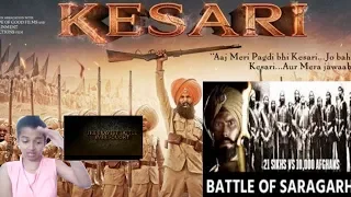 Kesari Reaction | Official Trailer | Akshay Kumar | Parineeti Chopra | Anurag Singh |
