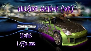 Hillside Manor / World Record / Score: 1.550.000 (April Fool's Day)  [NFSU2]